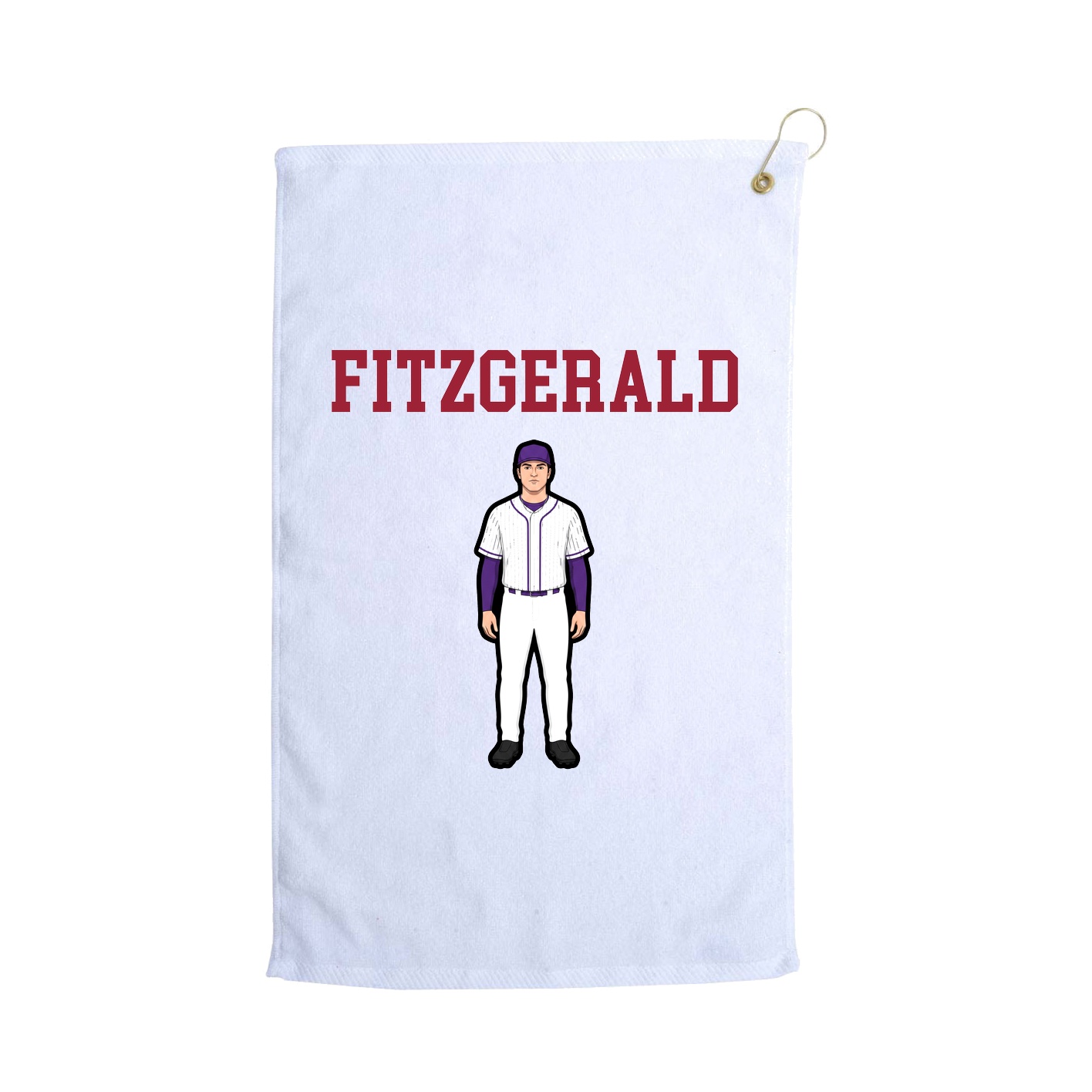 Golf Towel — Shirsey in White