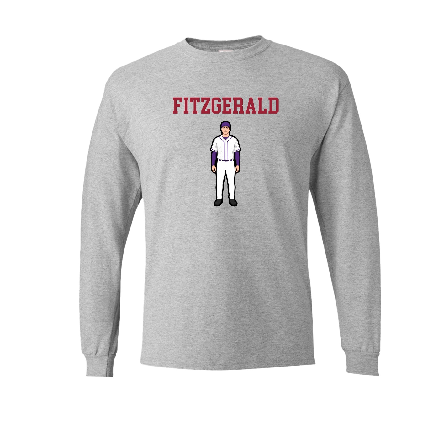 Long Sleeve Tee — Shirsey in Grey