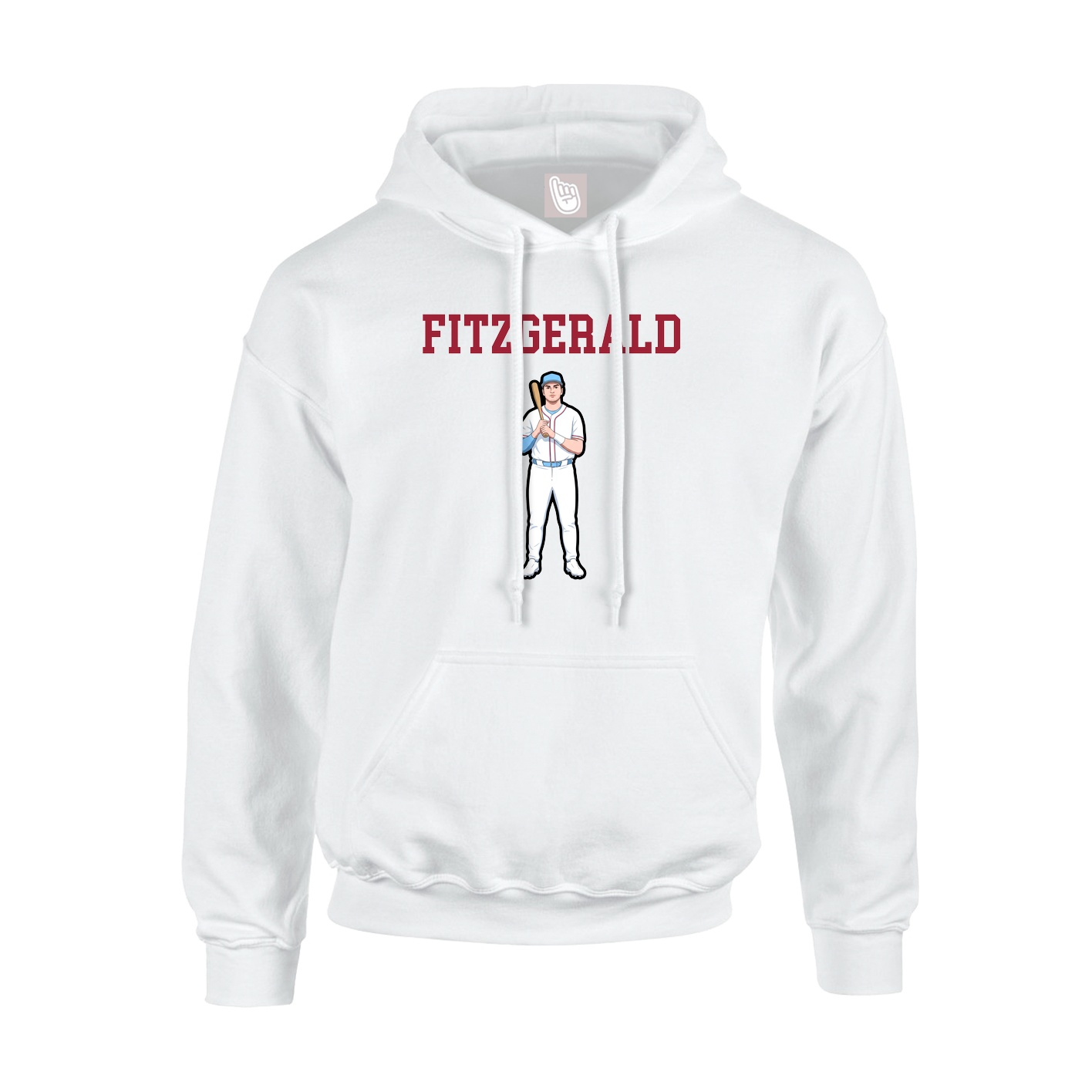 Hoodie — Shirsey in White
