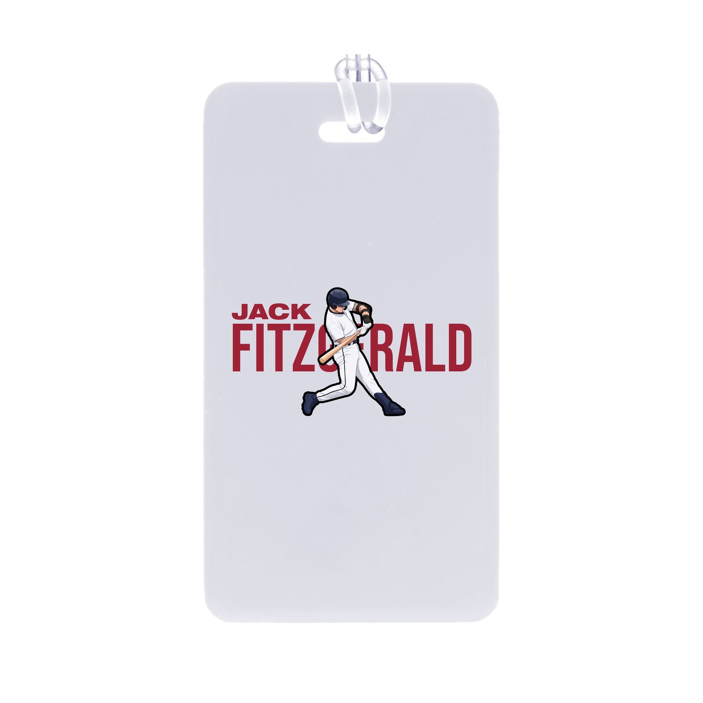 Bag Tag — Player Name in Classic