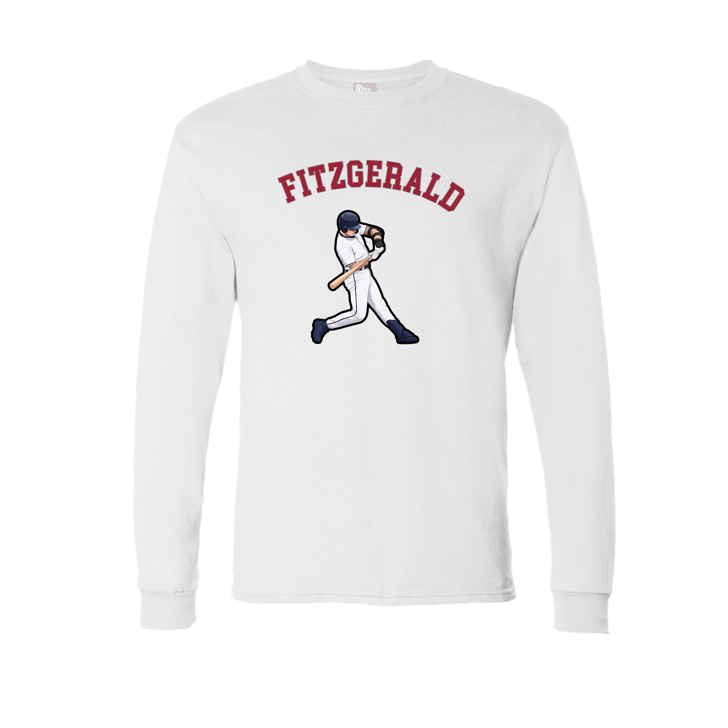 Long Sleeve Tee — Shirsey Arch in White