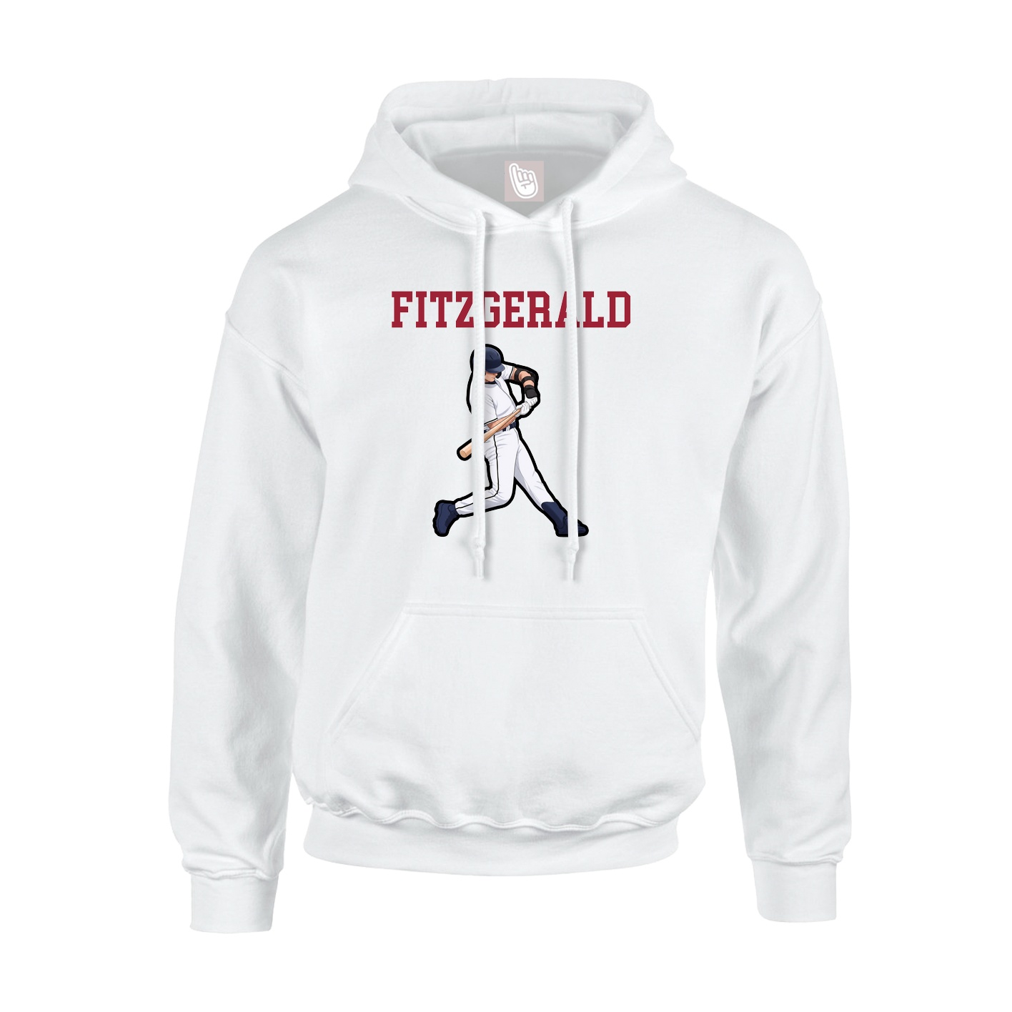 Youth Hoodie — Shirsey in White