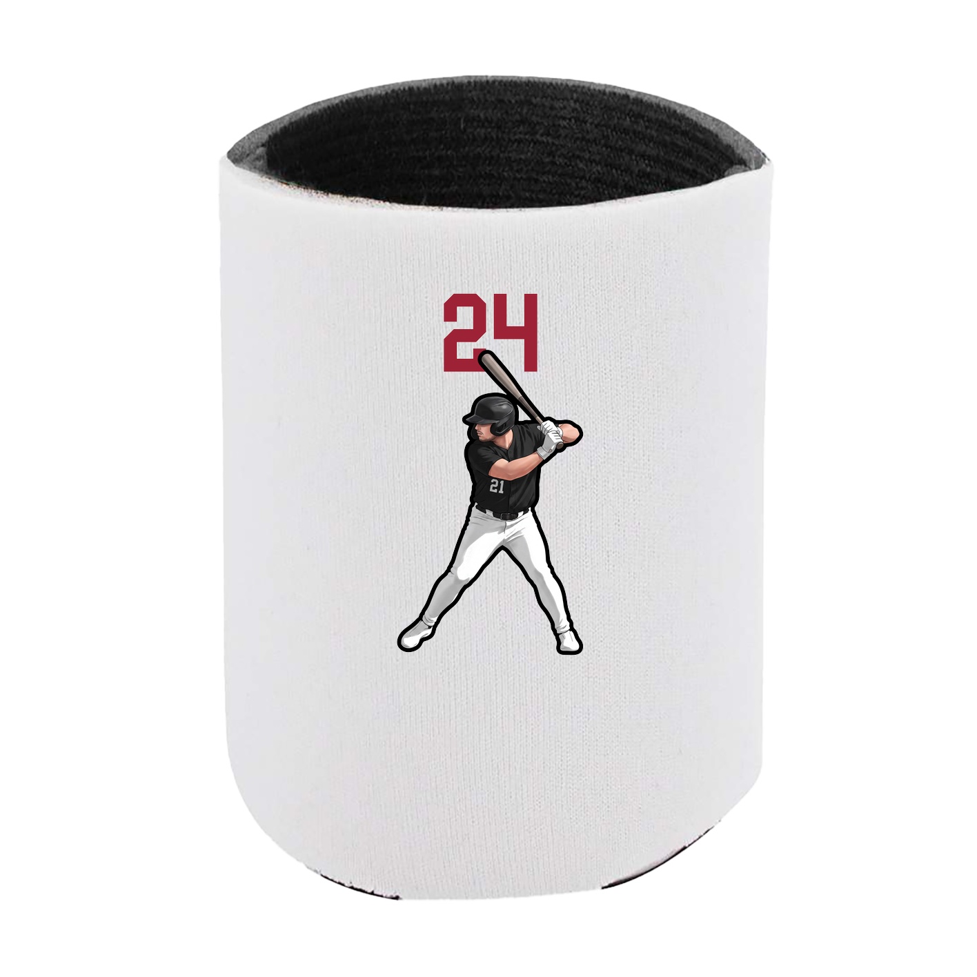 Can Holder — Number Top in White