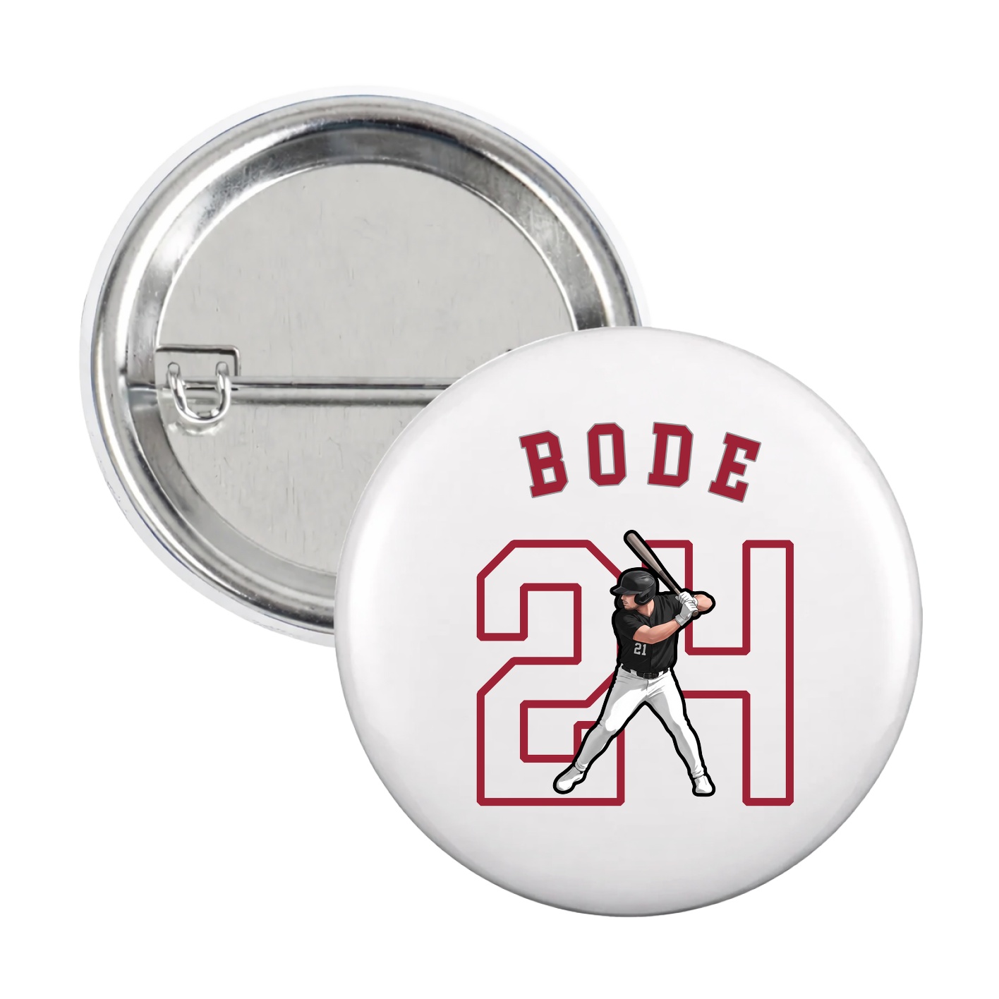 Game Day Button — Shirsey Arch in White