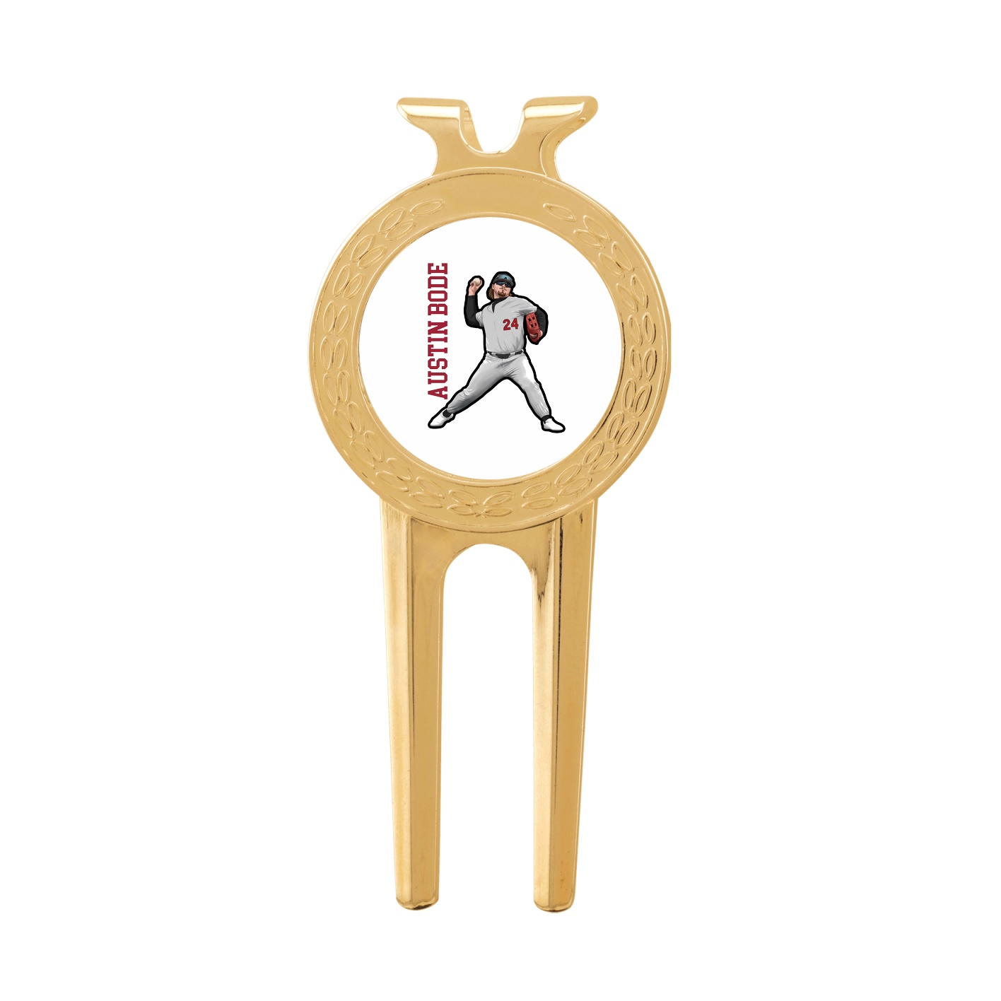 Divot Tool with Ball Marker — Name Vertical in Classic