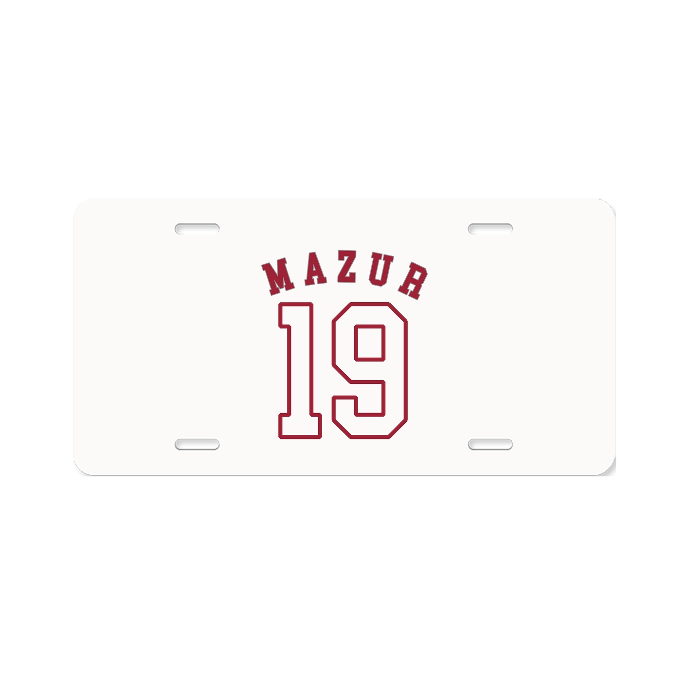 License Plate — Shirsey Arch in Classic