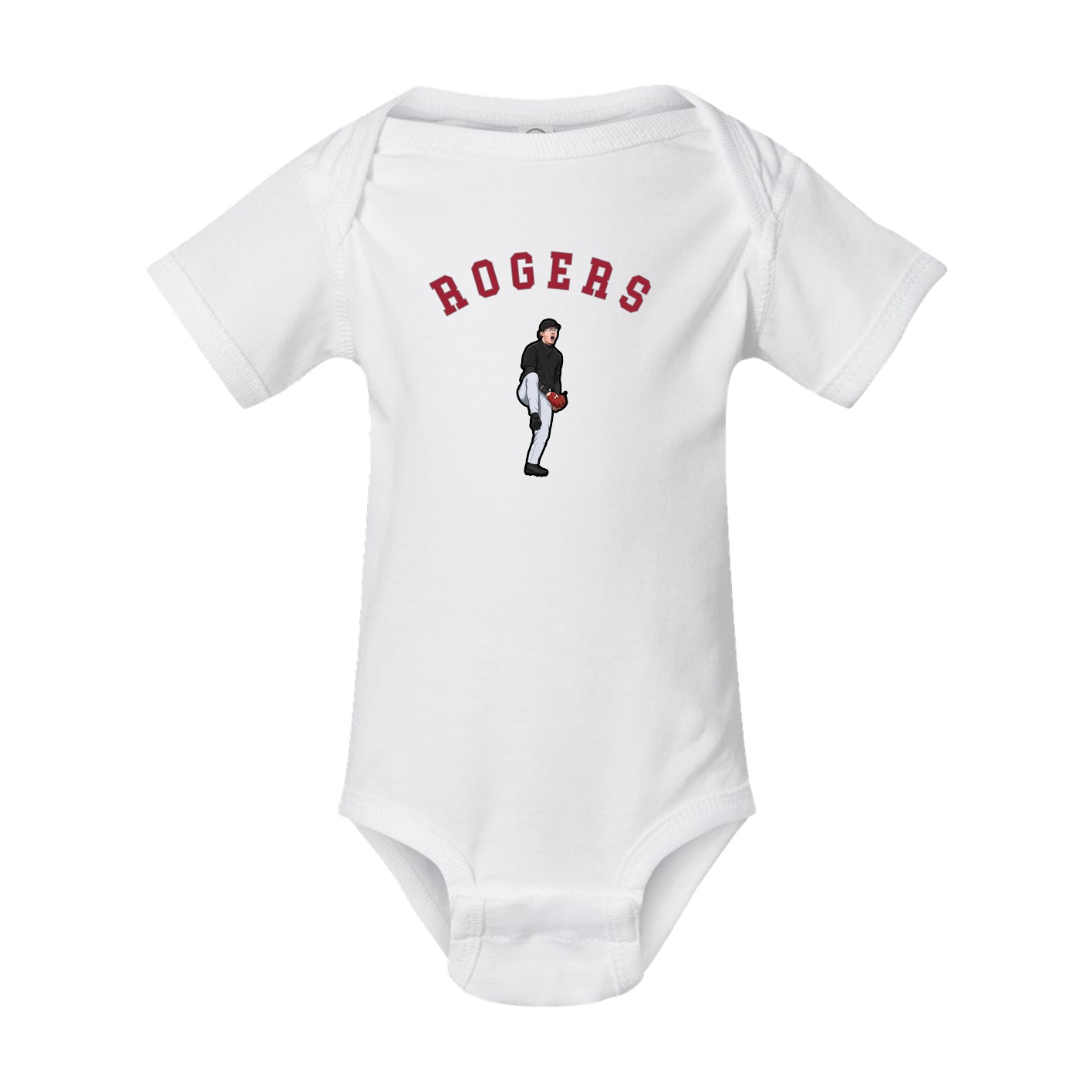 Baby Onesie — Shirsey Arch in White