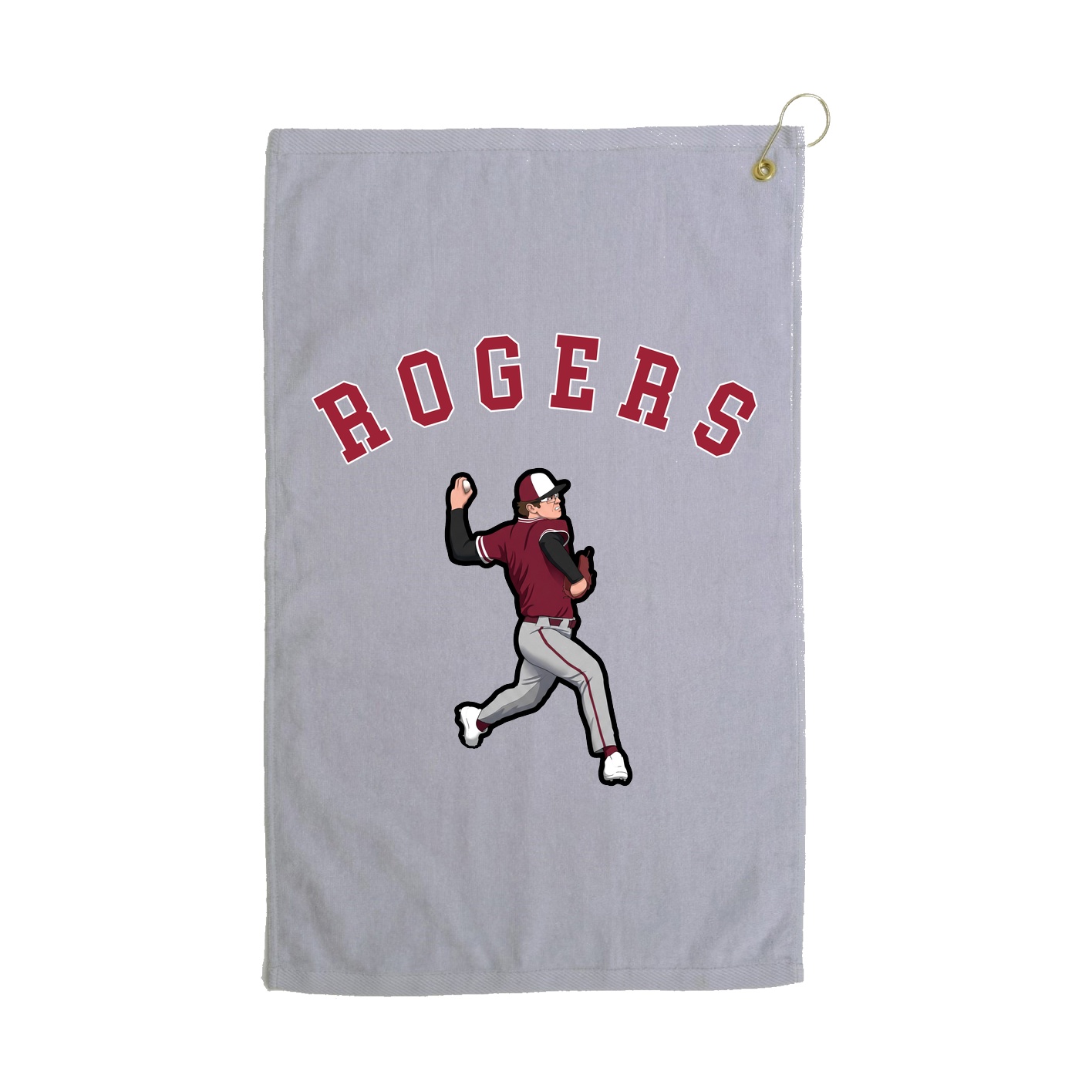 Golf Towel — Shirsey Arch in Grey