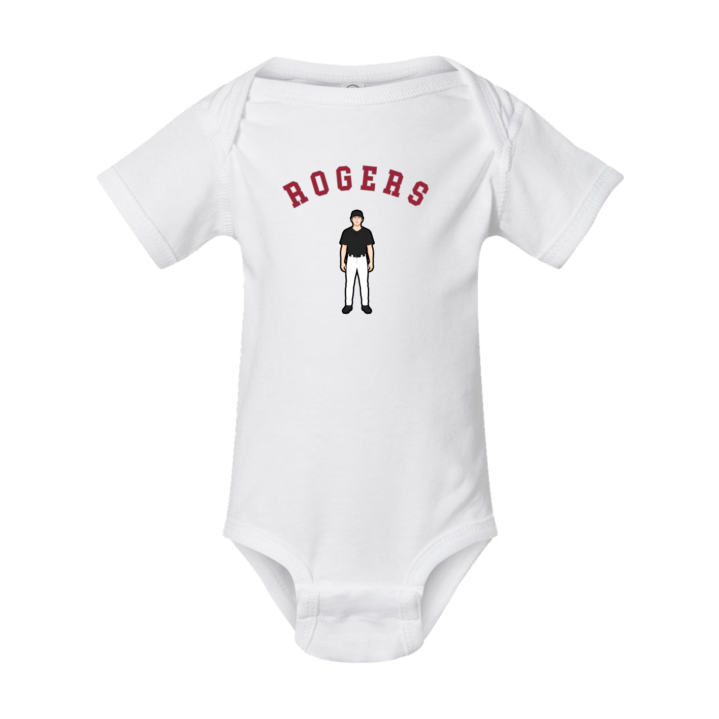 Baby Onesie — Shirsey Arch in White