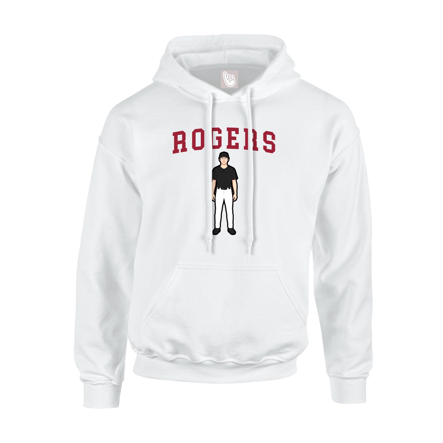 Youth Hoodie — Shirsey in White