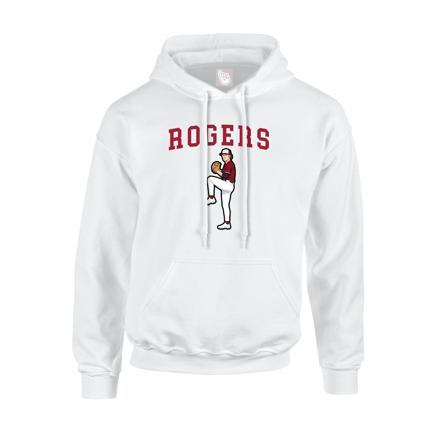 Youth Hoodie — Shirsey in White
