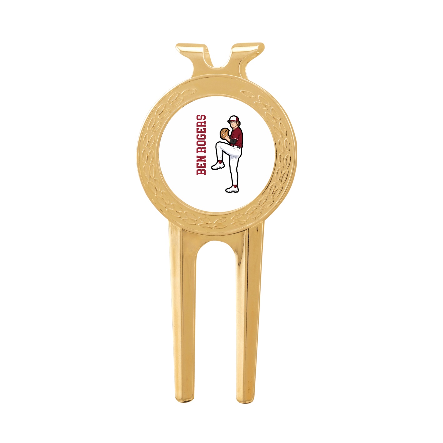 Divot Tool with Ball Marker — Name Vertical in Classic