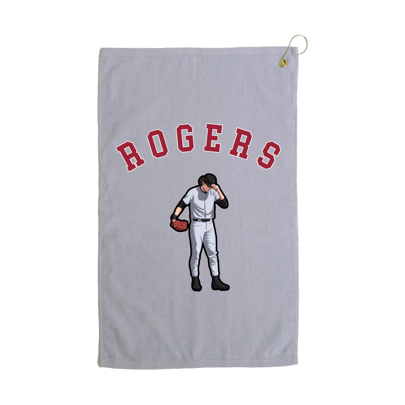 Golf Towel — Shirsey Arch in Grey