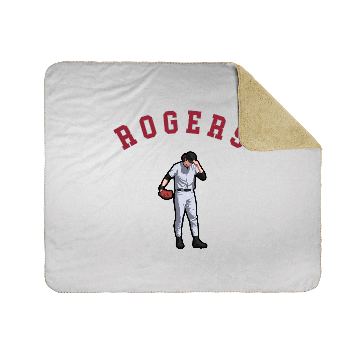 Throw Blanket — Shirsey Arch in White