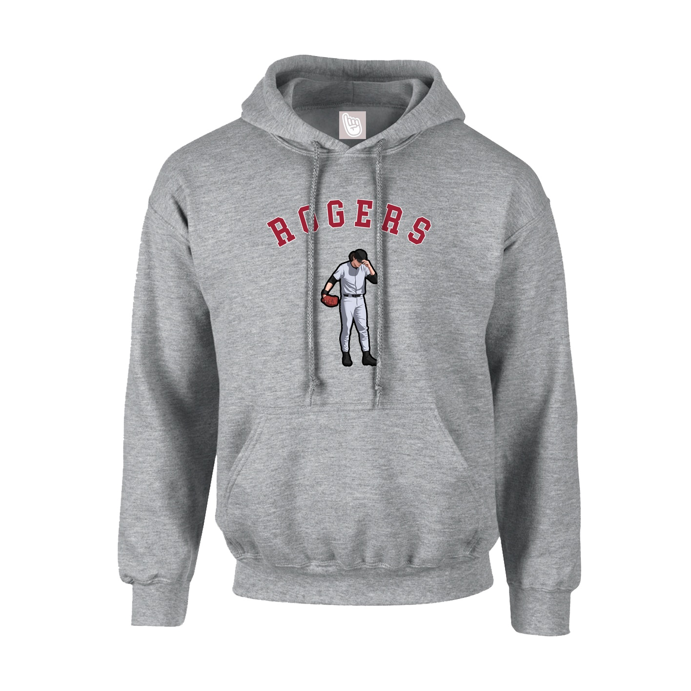 Hoodie — Shirsey Arch in Grey
