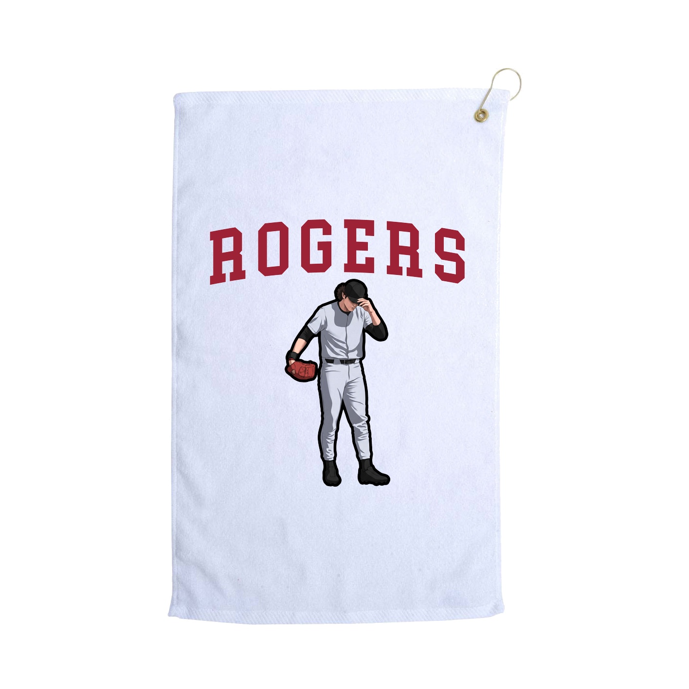 Golf Towel — Shirsey in White