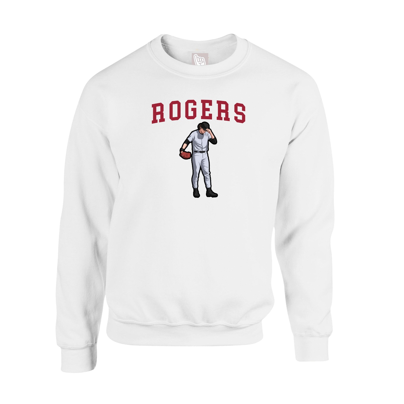 Fleece Crew — Shirsey in White