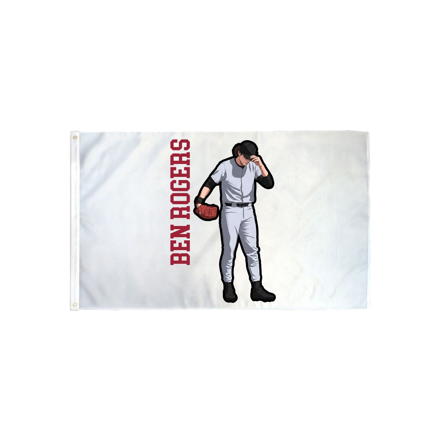 3x5 Flag — Name Vertical in Classic