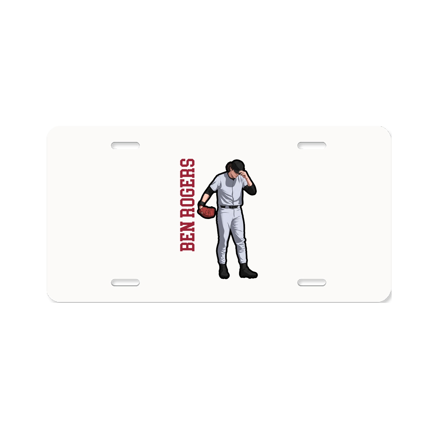 Aluminum License Plate