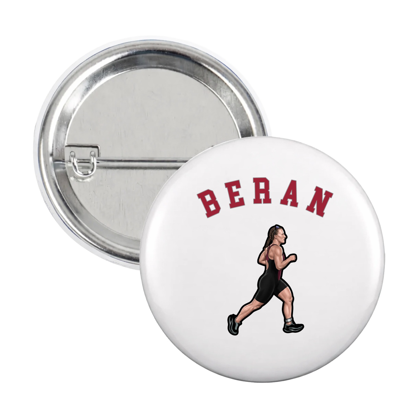 Game Day Button — Shirsey Arch in White
