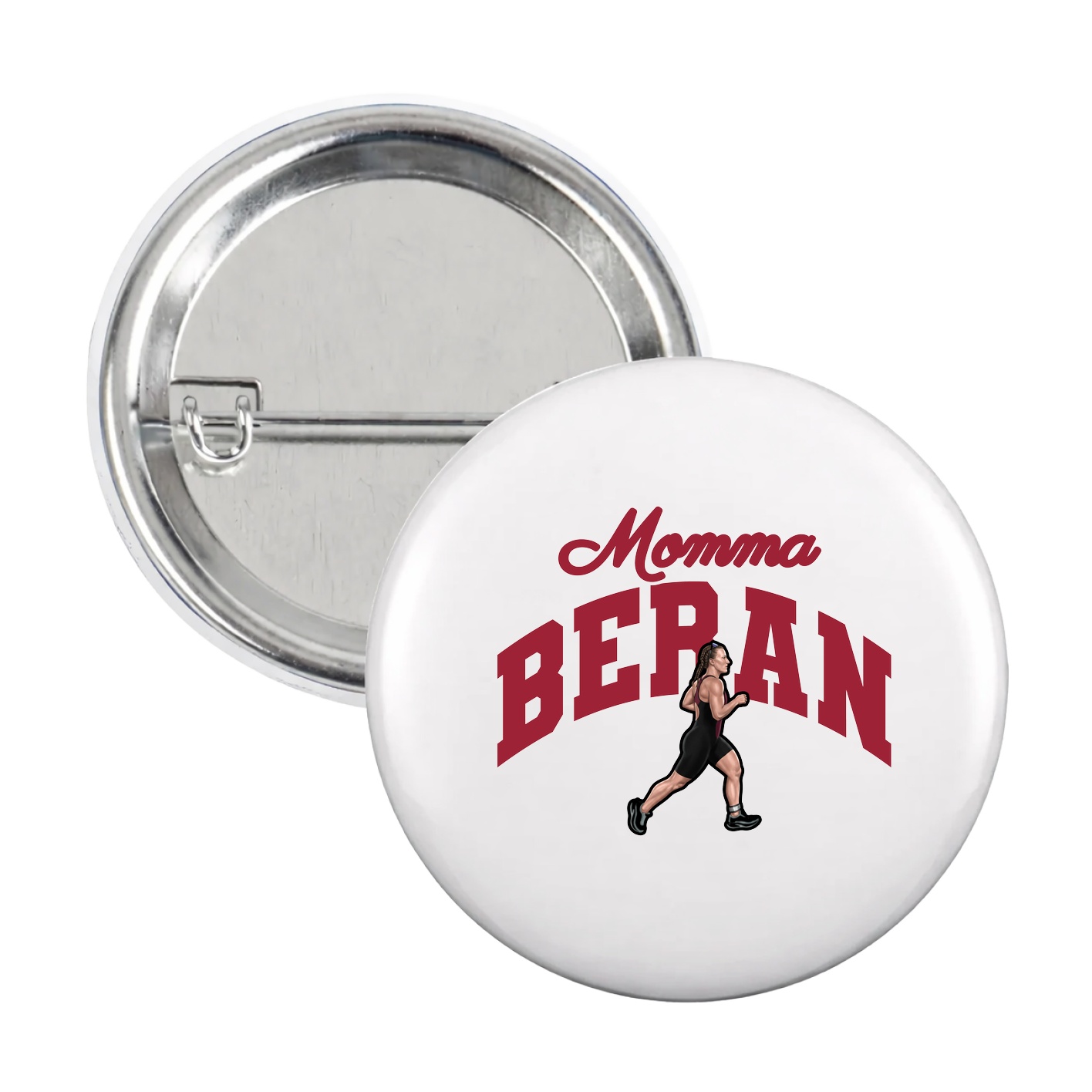 Game Day Button — Mothers Day Arch in White
