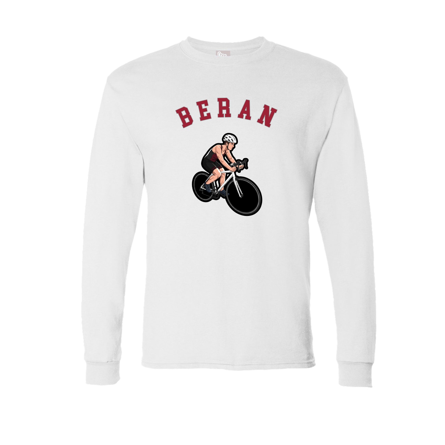 Long Sleeve Tee — Shirsey Arch in White