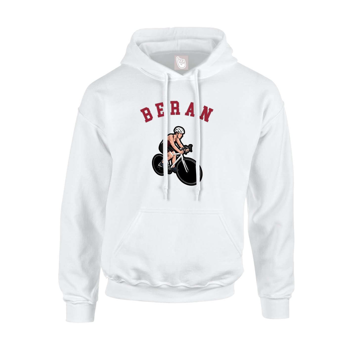 Hoodie — Shirsey Arch in White