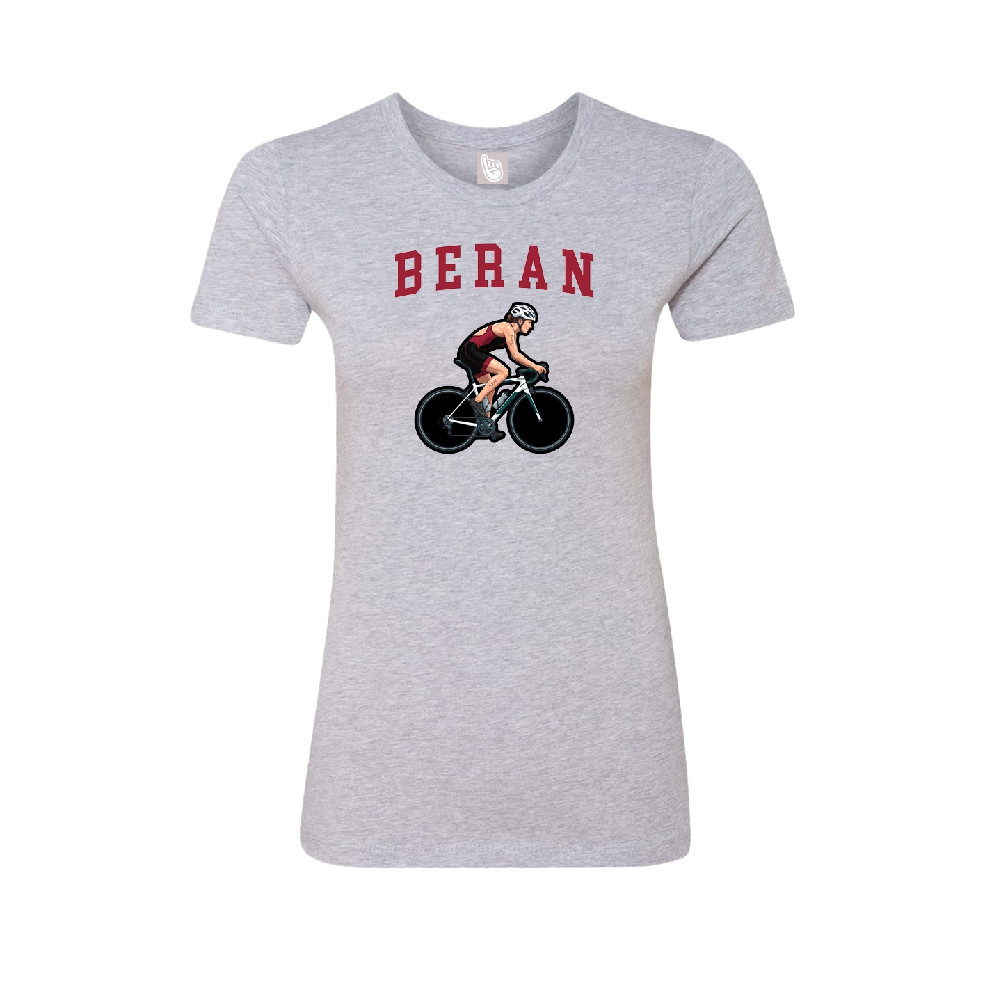 Fitted Women's Tee — Shirsey in Grey