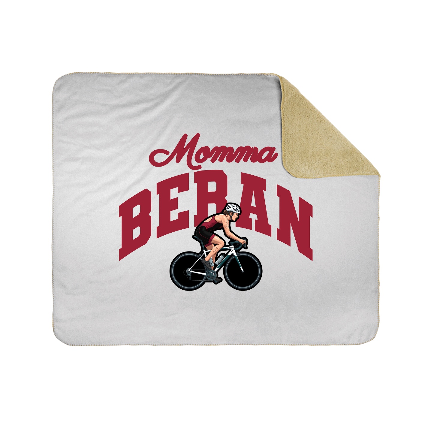 Throw Blanket — Mothers Day Arch in White