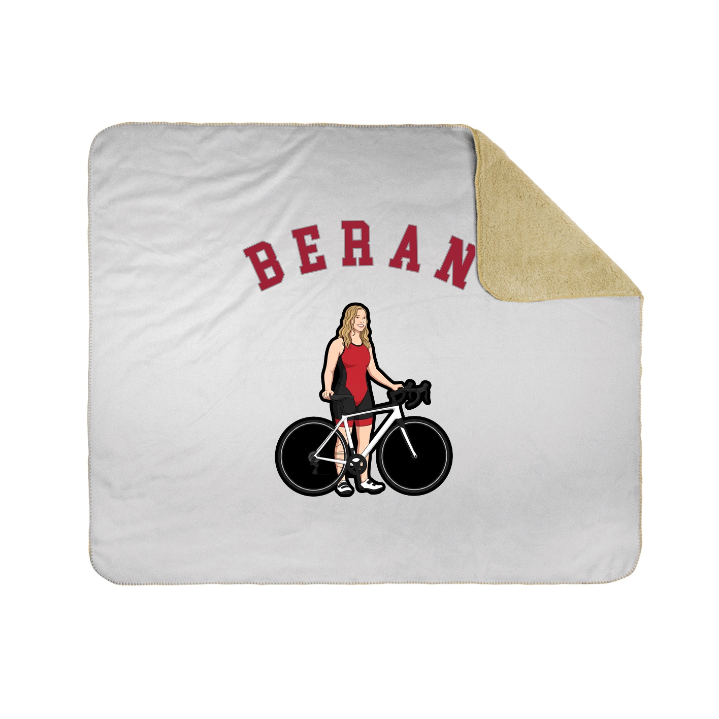 Throw Blanket — Shirsey Arch in White