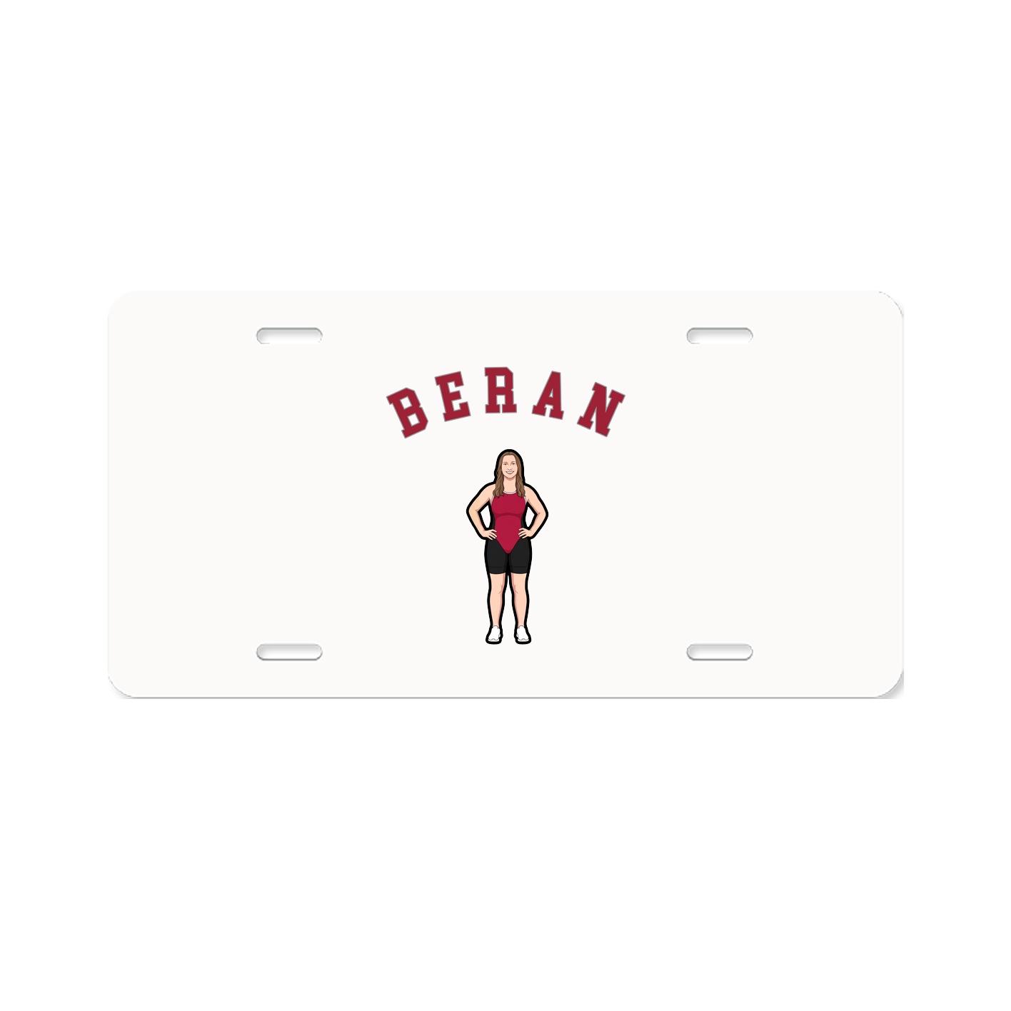 License Plate — Shirsey Arch in Classic
