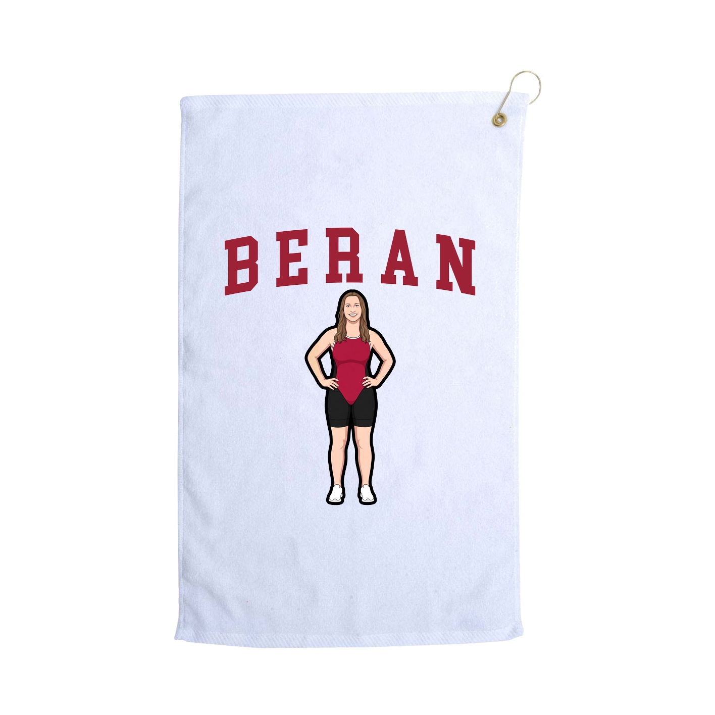 Golf Towel — Shirsey in White