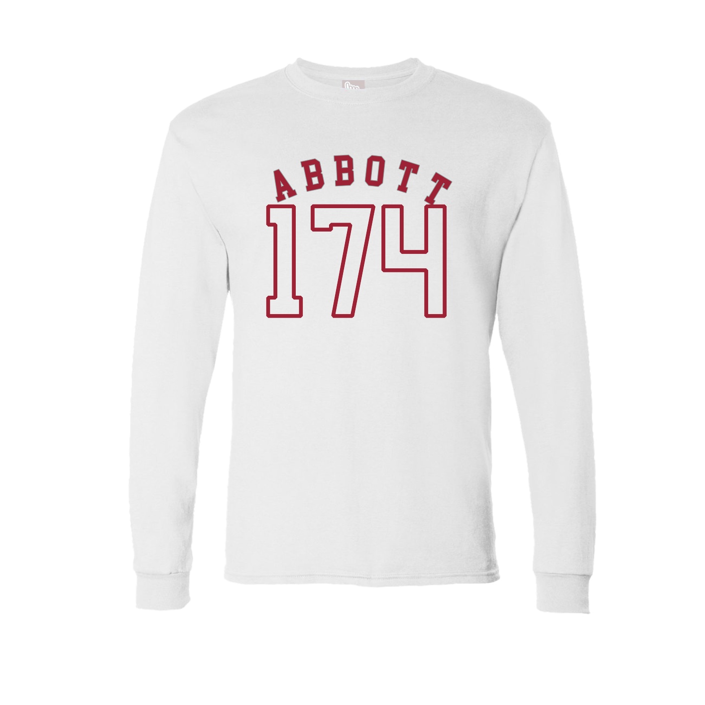 Long Sleeve Tee — Shirsey Arch in White