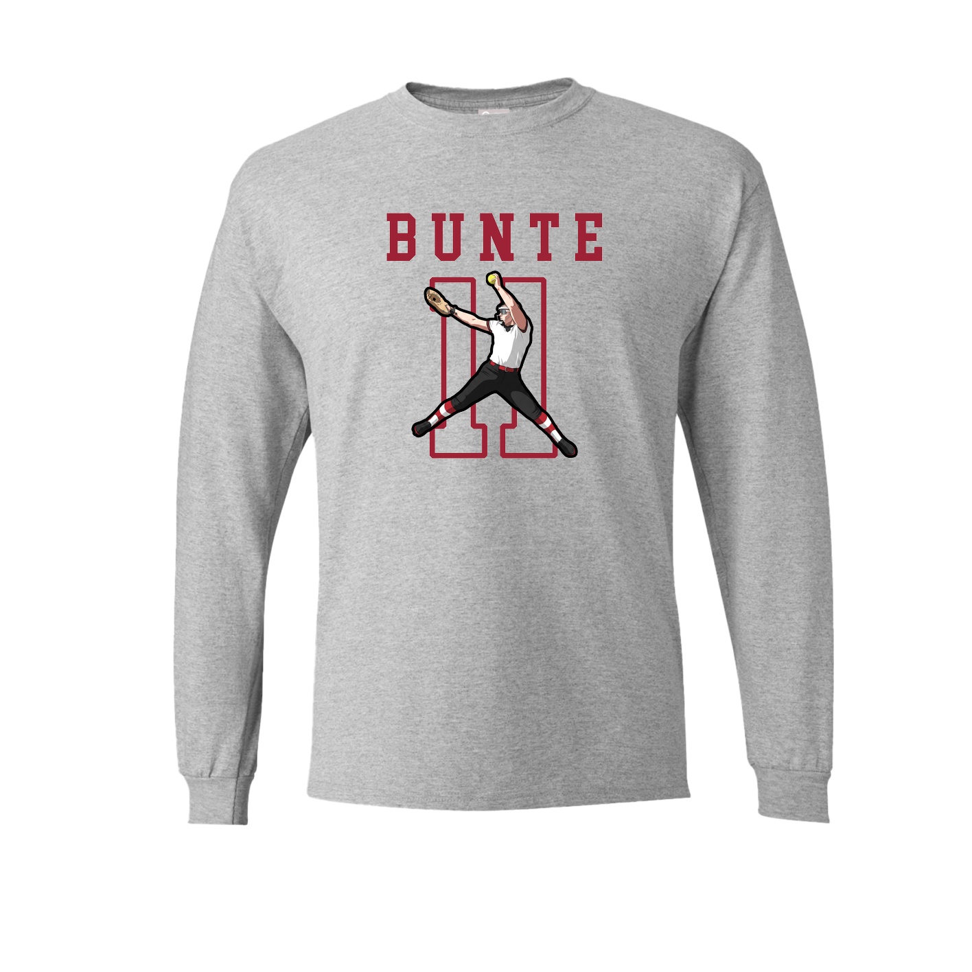 Long Sleeve Tee — Shirsey in Grey