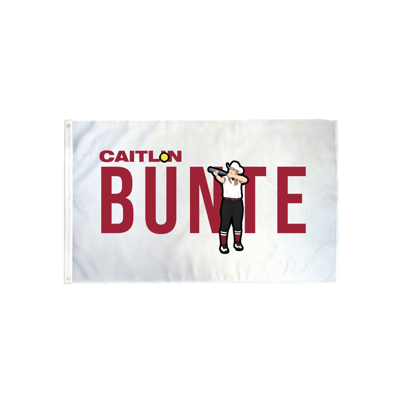 3x5 Flag — Player Name in Classic