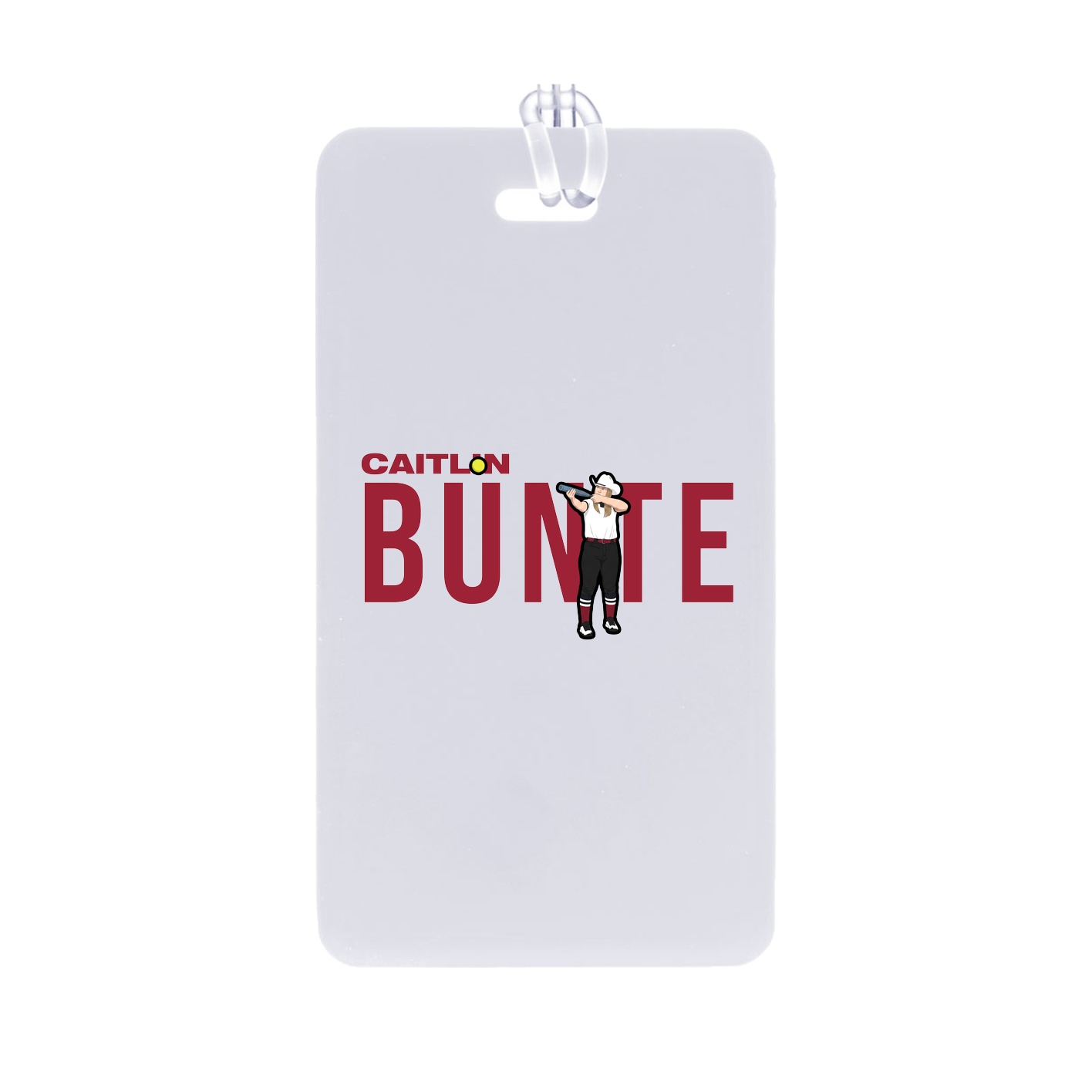 Bag Tag — Player Name in Classic