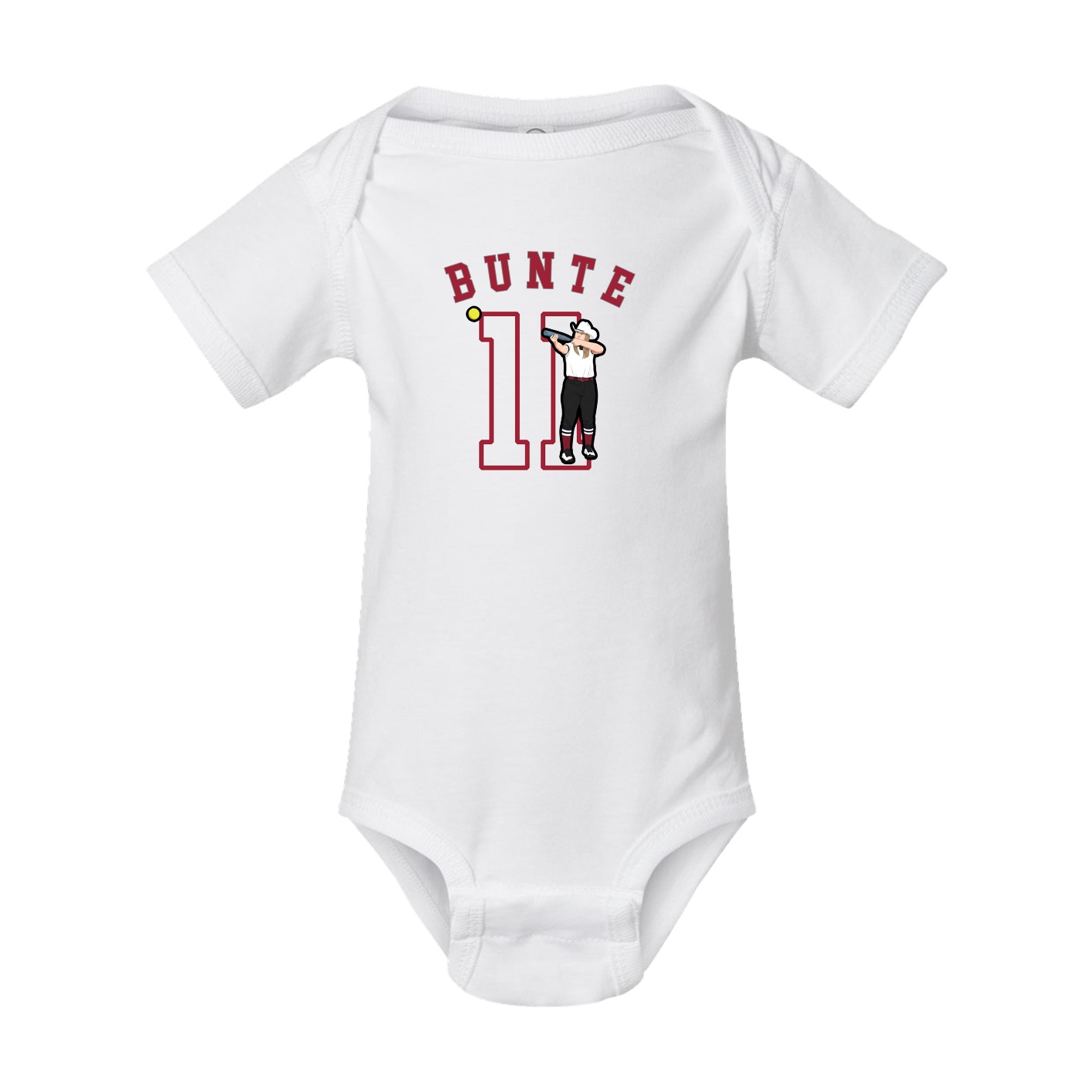 Baby Onesie — Shirsey Arch in White