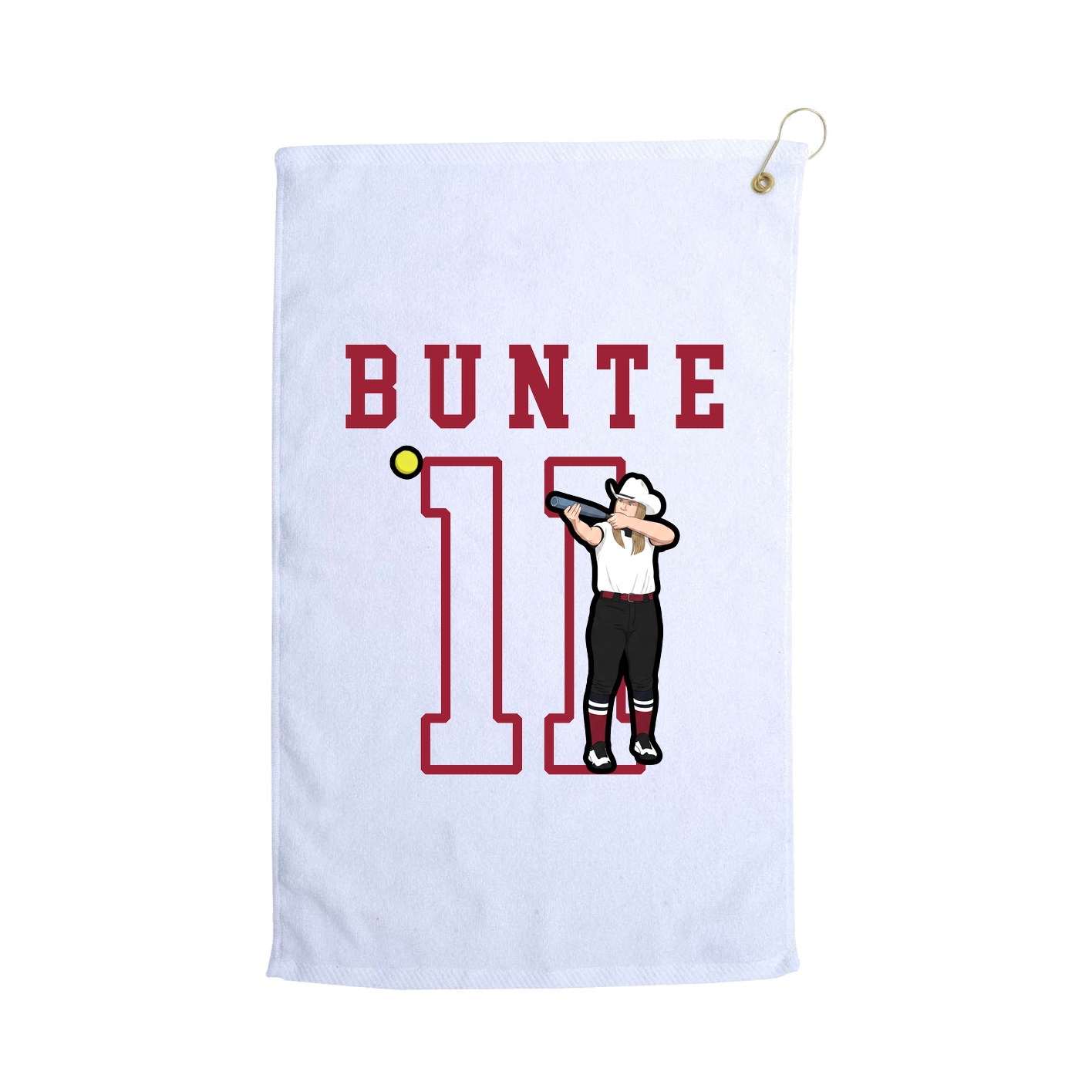 Golf Towel — Shirsey in White