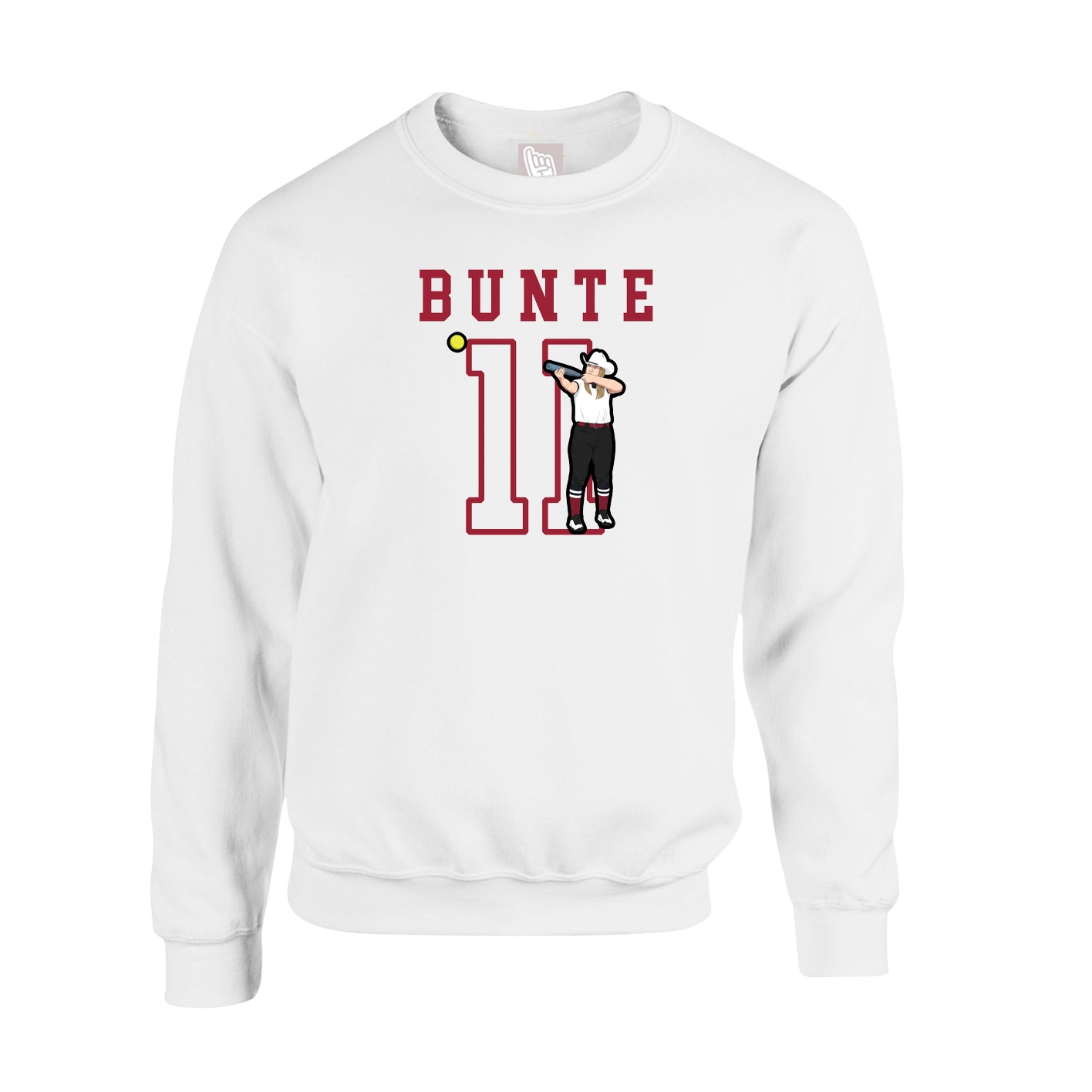 Fleece Crew — Shirsey in White