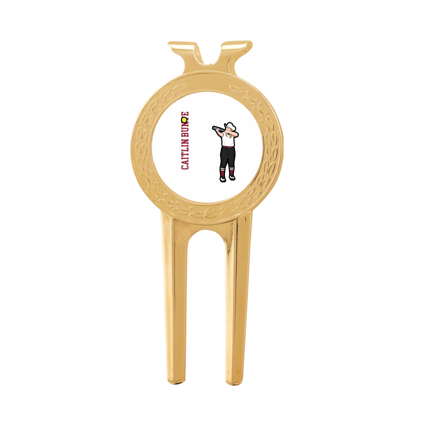 Divot Tool with Ball Marker — Name Vertical in Classic