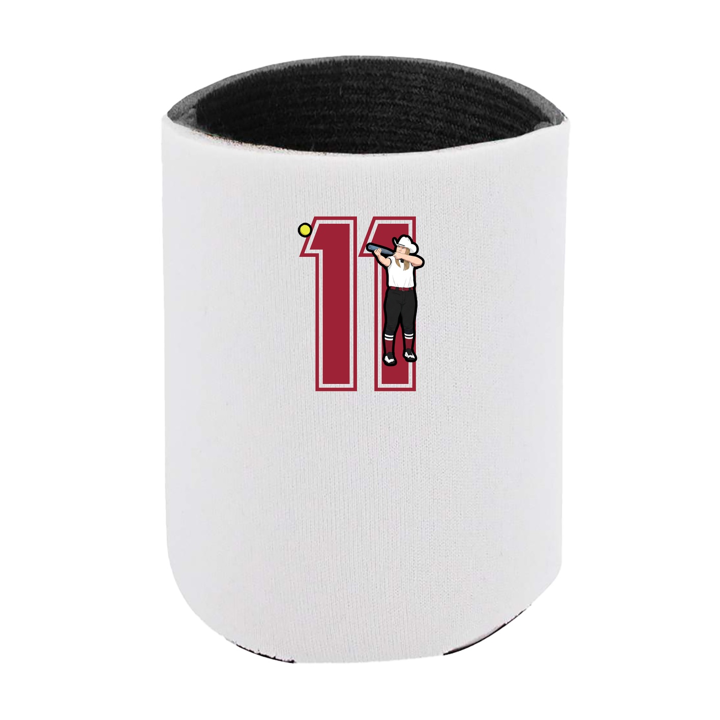 Can Holder — Number in White