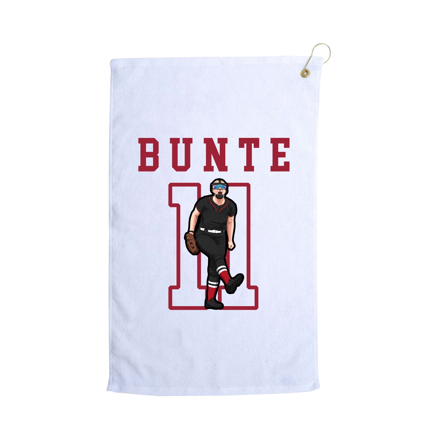 Golf Towel — Shirsey in White