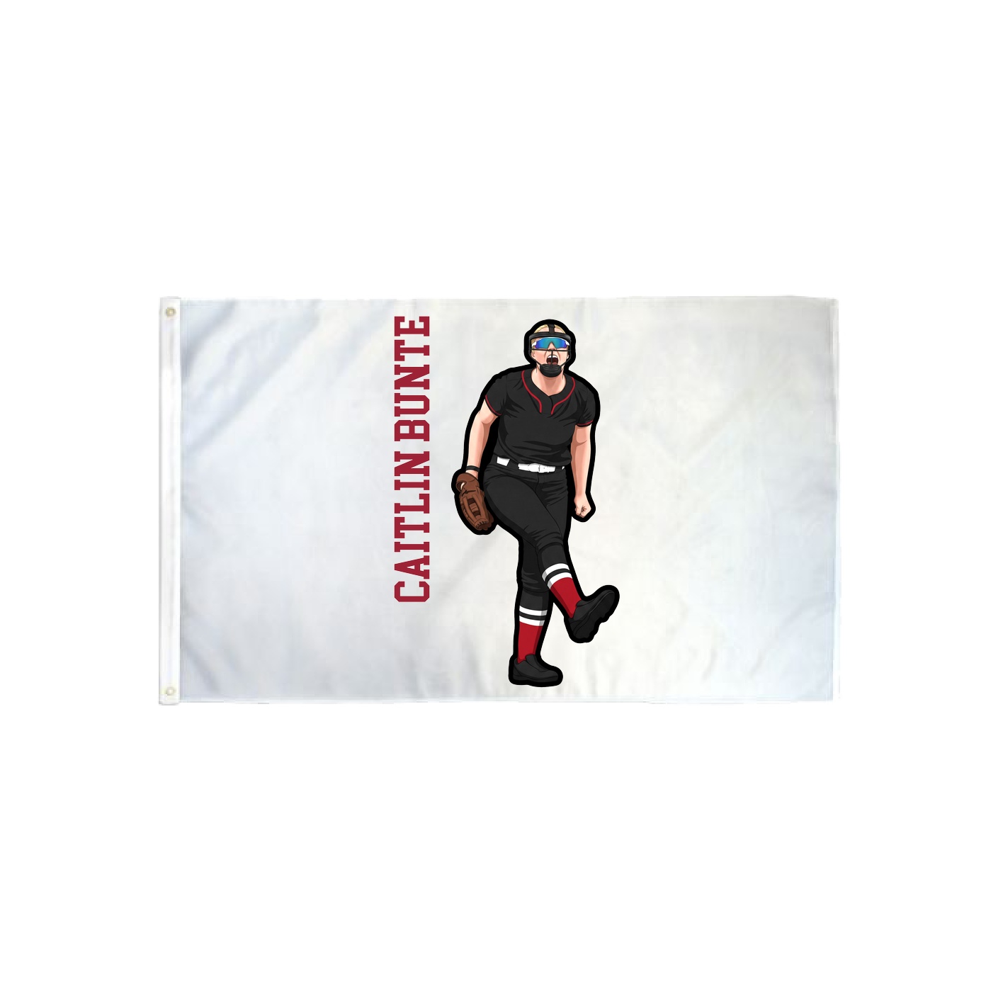 3x5 Flag — Name Vertical in Classic
