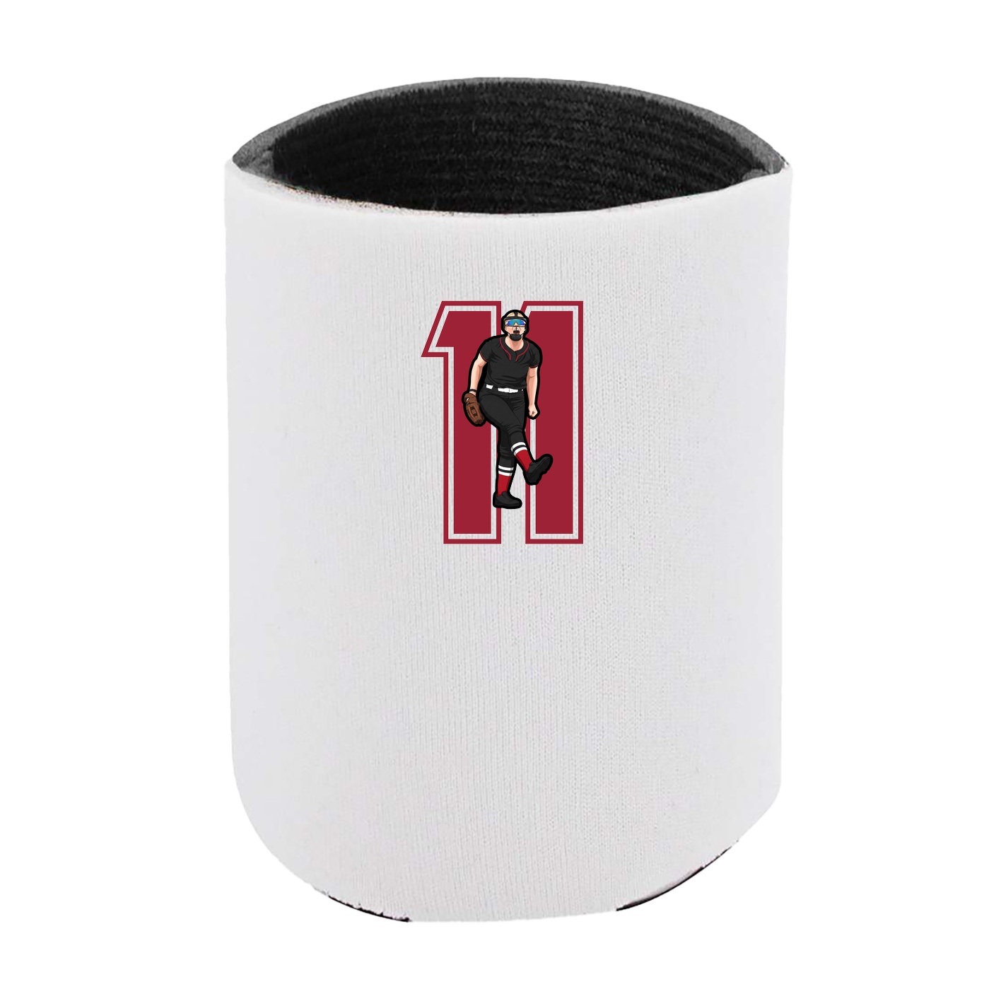 Can Holder — Number in White