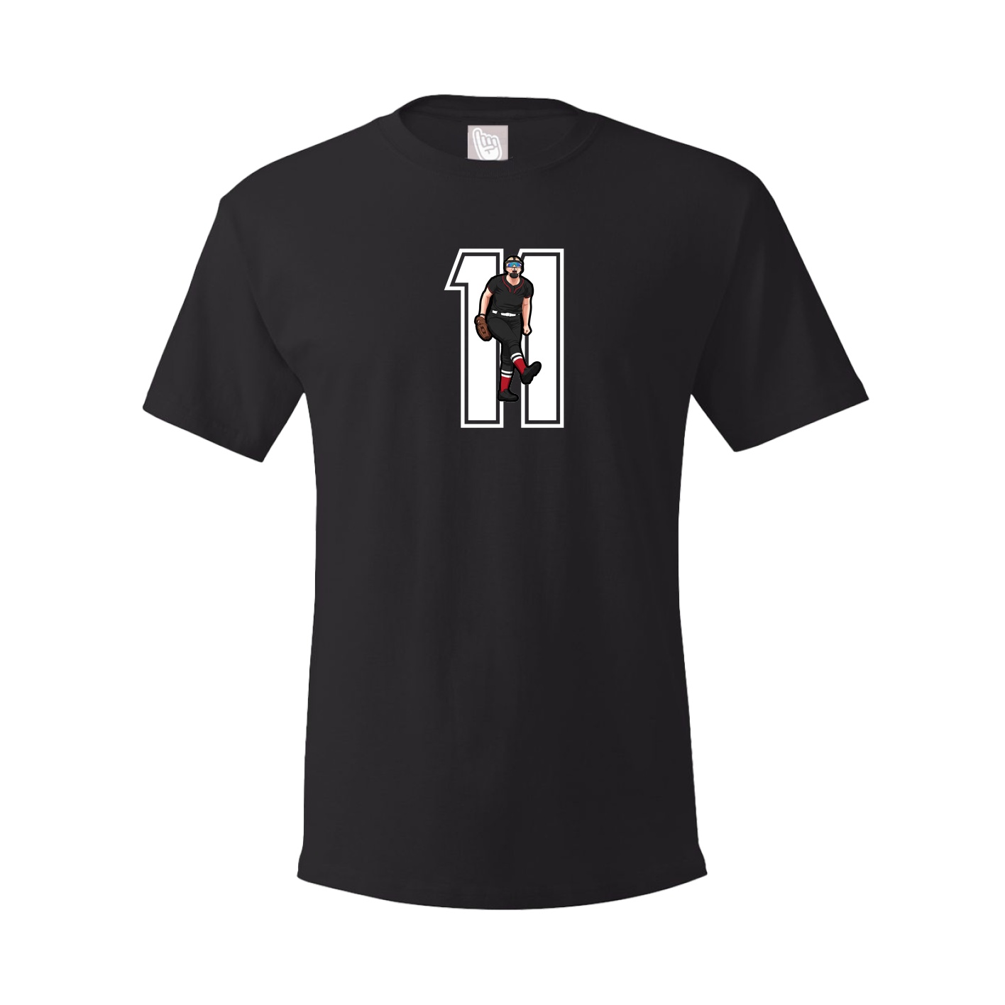 Tee — Number in Black