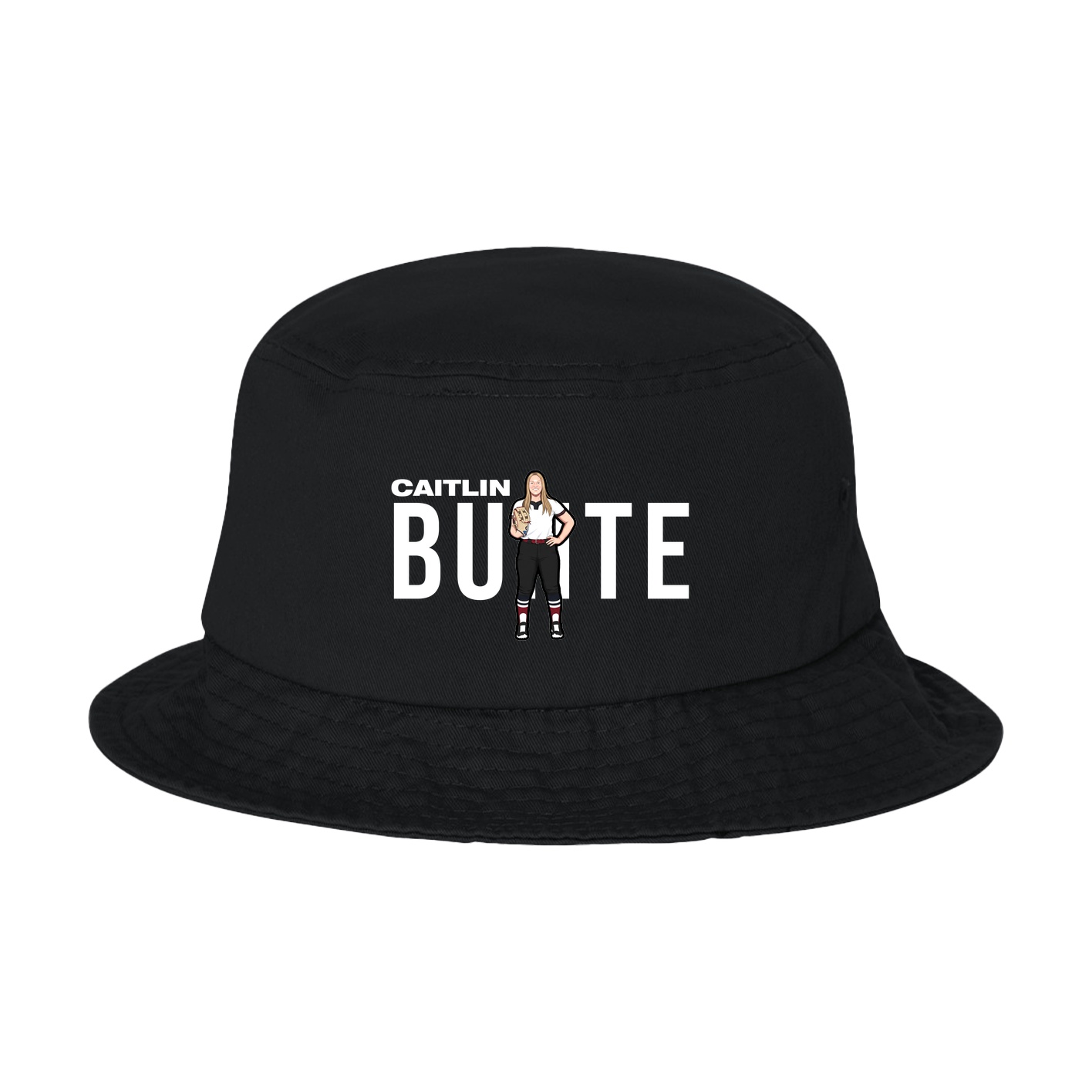 Bucket Cap — Player Name in Black