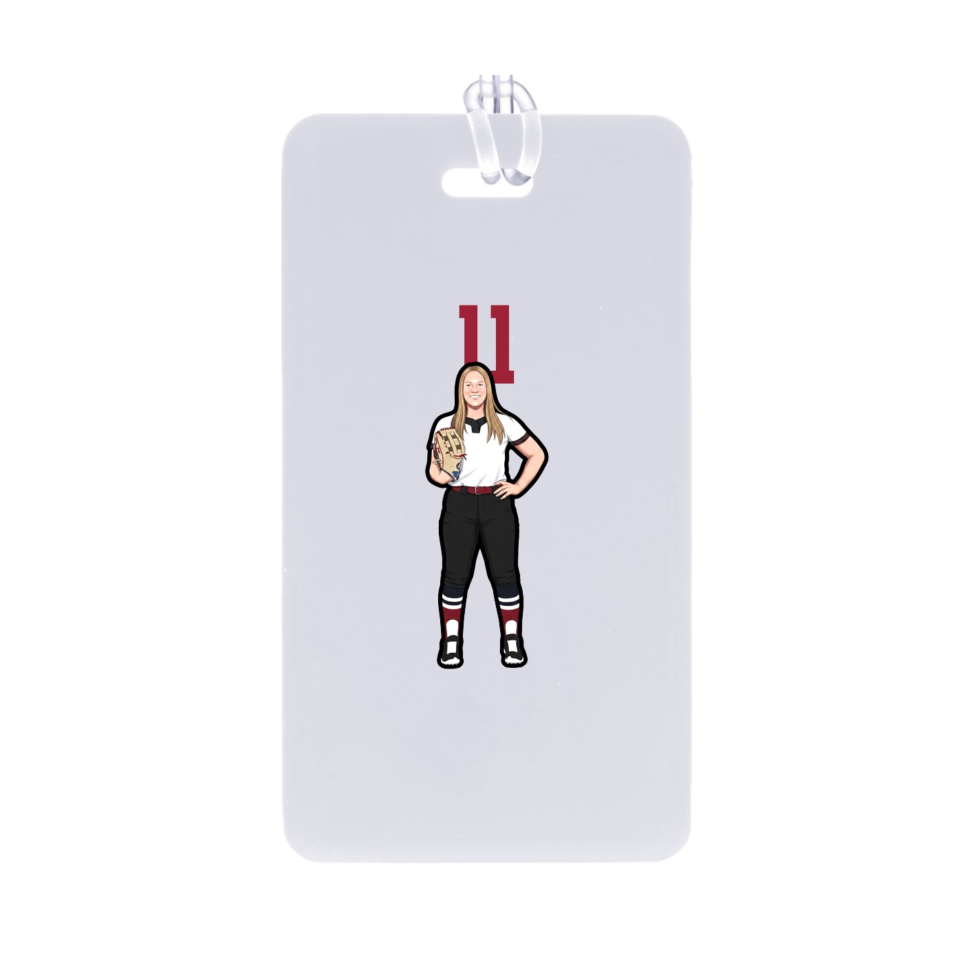 Bag Tag — Number Top in Classic