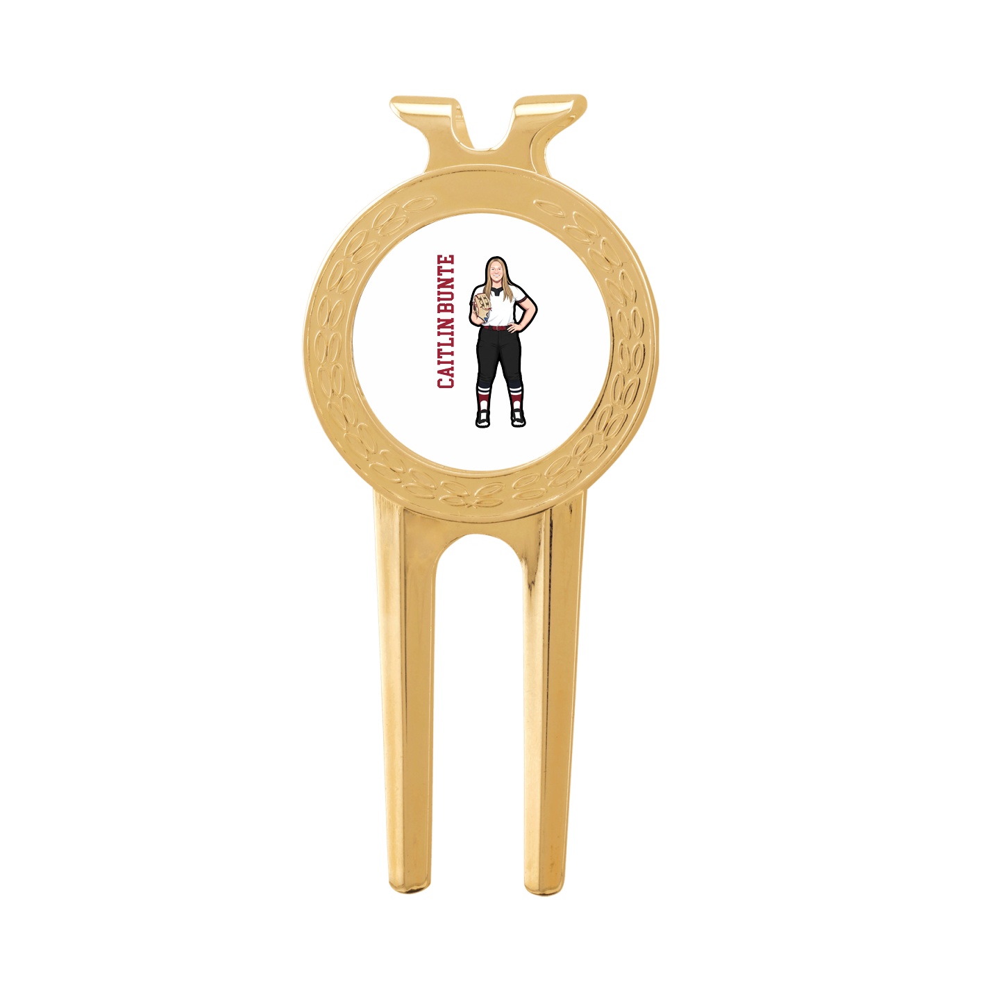 Divot Tool with Ball Marker — Name Vertical in Classic
