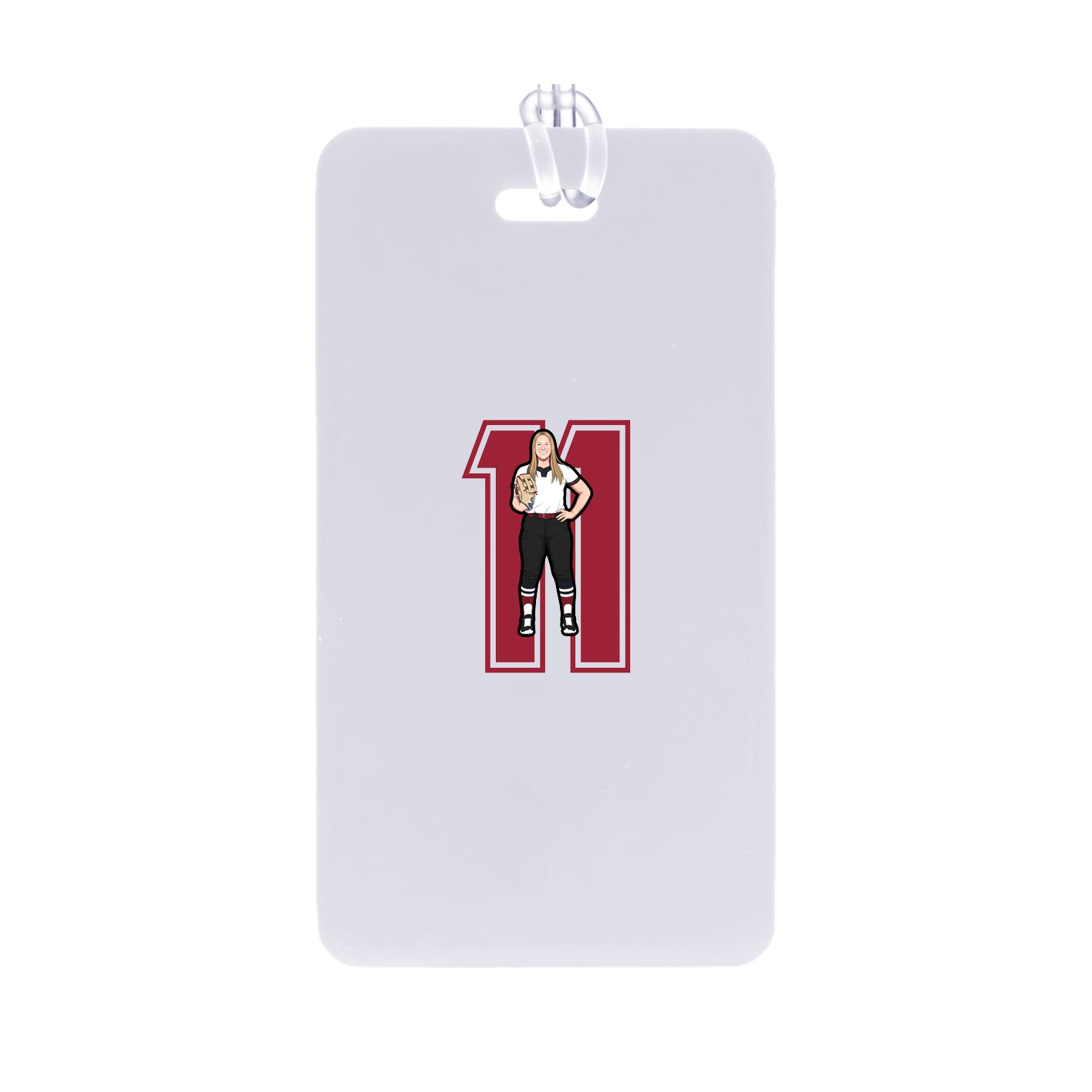 Bag Tag — Number in Classic