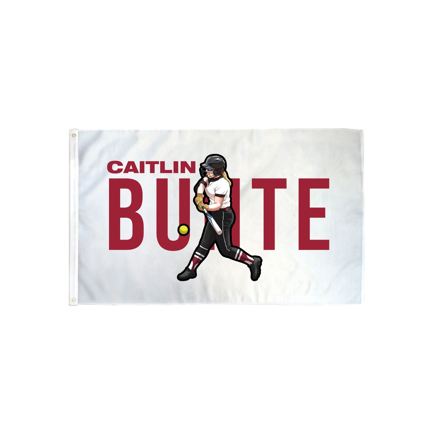 3x5 Flag — Player Name in Classic